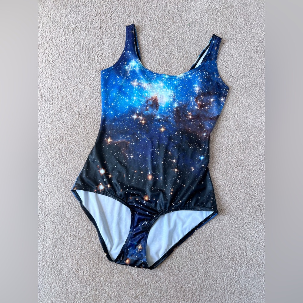 💙Host Pick!💙 Black Milk Clothing Galaxy Blue Swimsuit